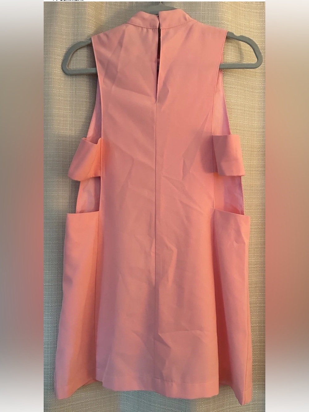 Pixie Market Ballerina Pink Cutout Mini Dress Small - Picture 8 of 12
